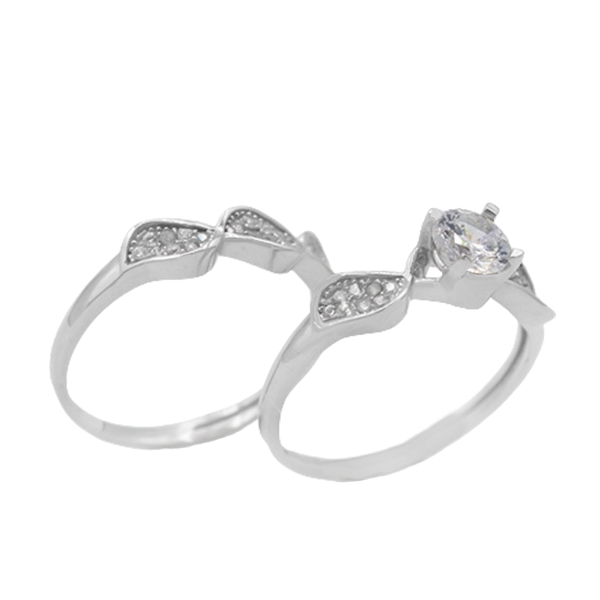 14-8-193nilofar-double-rings-set (1) بهترین حلقه و پشت نفیس