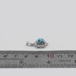 گردنبند فیروزه نیشابوری نقره زنانه طرح سارا - Image 4