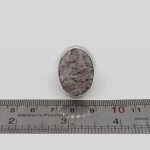 انگشتر عقیق شجر نقره مردانه دست ساز طرح عنایت - Image 4