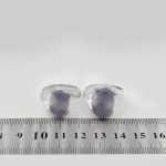 انگشتر ست عقیق کبود یمنی دست ساز طرح سدره - Image 4