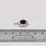 گردنبند عقیق سرخ نقره زنانه طرح اسرا - Image 4