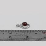 گردنبند عقیق سرخ نقره زنانه طرح رویا - Image 4