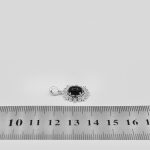 گردنبند عقیق مشکی نقره زنانه طرح شیوا - Image 4