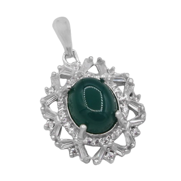 4-3-593lian2-green-agate-necklace (1) زیباترین گردنبند عقیق سبز ارزان