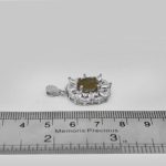 گردنبند الکساندریت الماس تراش نقره زنانه طرح آندیا - Image 4