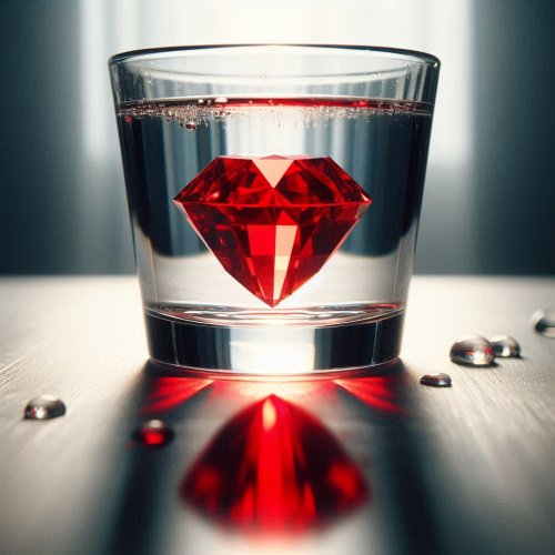 detecting-genuine-ruby-with-water تشخیص یاقوت اصل با آب (تست یاقوت در آب) + روش‌های دیگر 