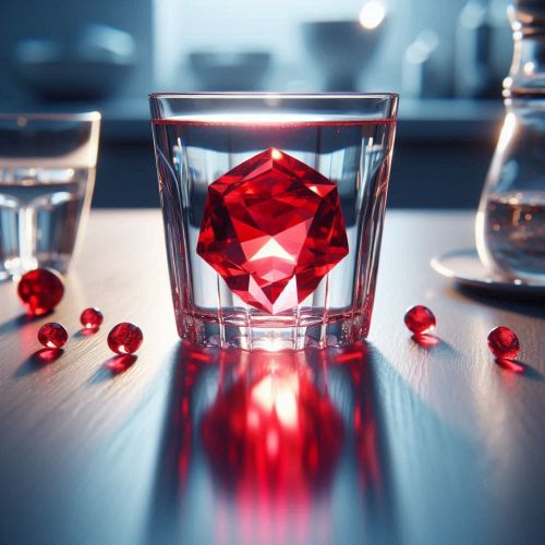 ruby-in-water ایا یاقوت رنگ اب را قرمز میکند؟ [بررسی تخصصی] 