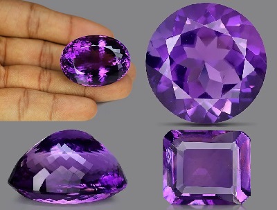 انواع تراش سنگ آمیتیست