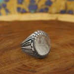 انگشتر در نجف نقره مردانه طرح امین - Image 3