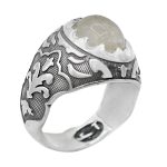 انگشتر در نجف نقره مردانه طرح سعید