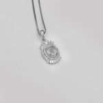 گردنبند در نجف نقره زنانه طرح معصومه - Image 2