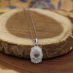 گردنبند در نجف نقره زنانه طرح معصومه - Image 3