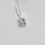 گردنبند در نجف نقره زنانه طرح عاطفه - Image 3