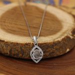 گردنبند در نجف نقره زنانه طرح سحر - Image 2