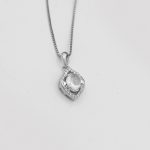 گردنبند در نجف نقره زنانه طرح سحر - Image 3