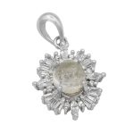 گردنبند در نجف نقره زنانه طرح مهنا