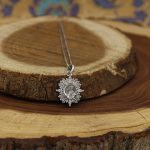 گردنبند در نجف نقره زنانه طرح مهنا - Image 2