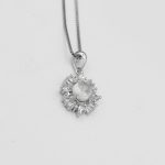 گردنبند در نجف نقره زنانه طرح مهنا - Image 3