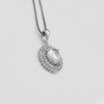 گردنبند در نجف نقره زنانه طرح ترلان - Image 3