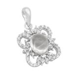 گردنبند در نجف نقره زنانه طرح آلاله