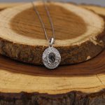 گردنبند در نجف نقره زنانه طرح ملیکا - Image 2