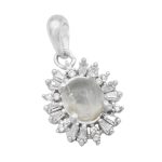 گردنبند در نجف نقره زنانه طرح رباب