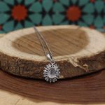 گردنبند در نجف نقره زنانه طرح رباب - Image 2