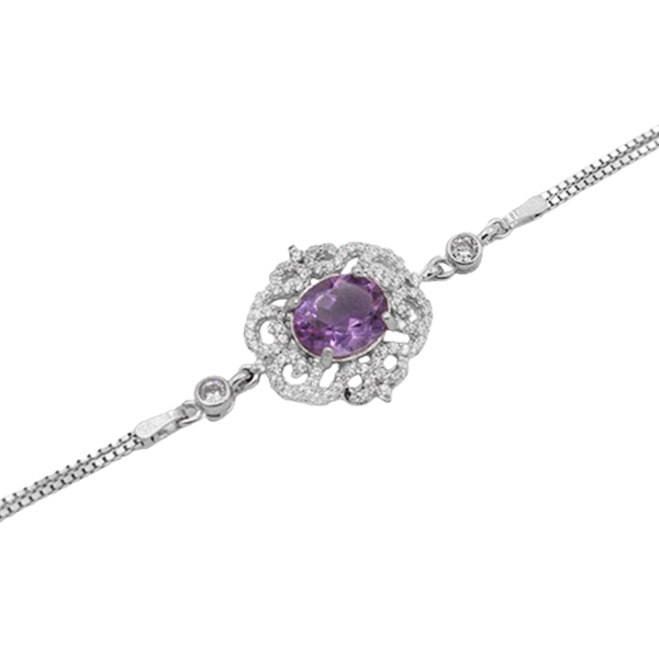 3-4-029amethyst-nora-bracelet (1) دستبند آمیتیست زنانه نقره مجلسی