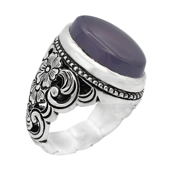 4-1-1768bruise-agate-poya-ring (1) بهترین انگشتر عقیق یمنی کبود نفیس