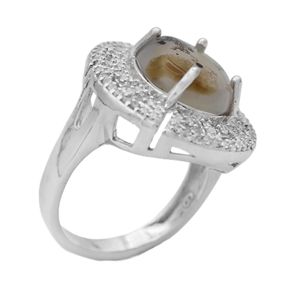 4-1-1772sara-dendrite-agate-ring (1) انگشتر شجر زنانه نقره صفوی