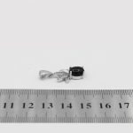 گردنبند عقیق مشکی نقره زنانه طرح سولماز - Image 4