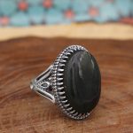 انگشتر یشم نقره مردانه طرح سردار دلها - Image 3