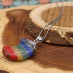 گردنبند هفت چاکرا مردانه و زنانه طرح مهتاب - Image 2