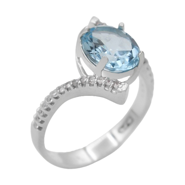 18-1-120 topaz-faezeh-woman-ring(1) انگشتر توپاز زنانه نقره