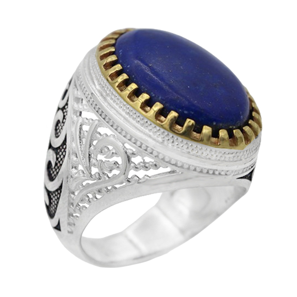19-1-017lapis-lazui-kian-man-ring (1) زیباترین انگشتر لاجورد ظریف