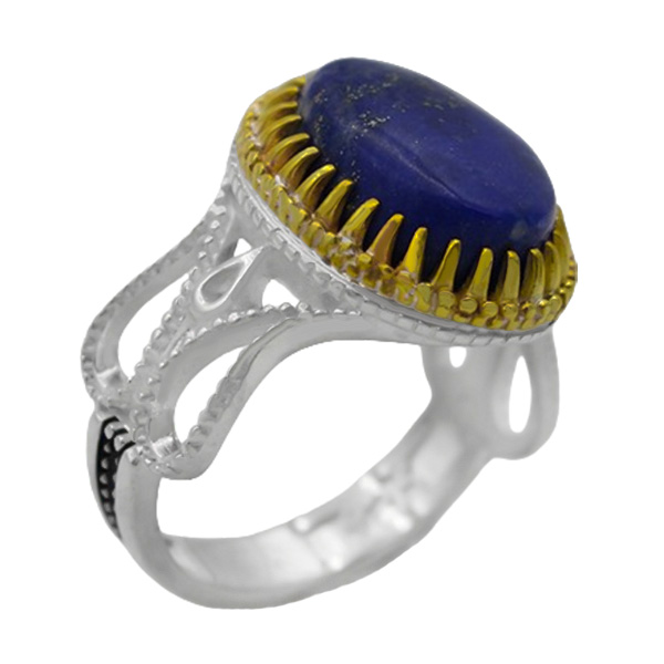 19-1-026lapis-lazui-foad-man-ring (1) انگشتر لاجورد مردانه نقره