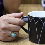 انگشتر فیروزه نیشابوری نقره مردانه طرح نوید - Image 4