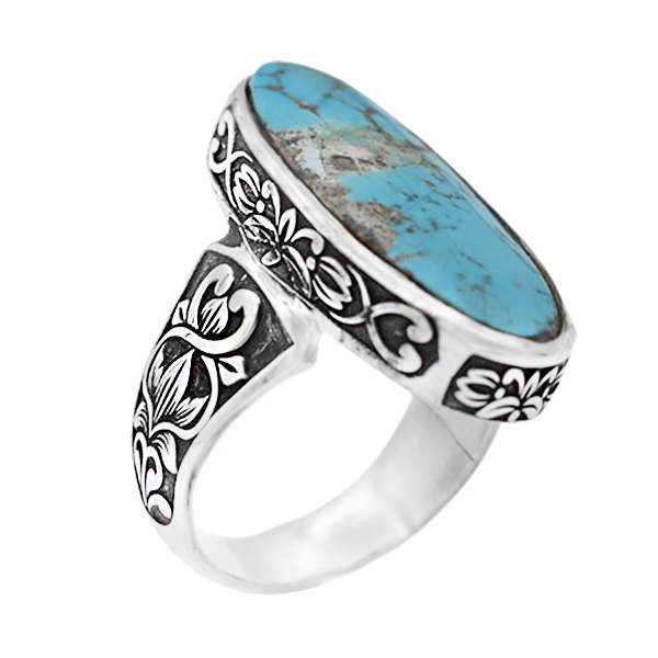 2-1-514torghoise-aman-ring (1) انگشتر حرز امام جواد (ع) فیروزه مردانه نقره دست ساز خاص