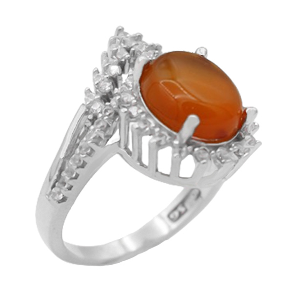 4-1-1778 red-agate-bita-ring(1) بهترین انگشتر عقیق یمنی سرخ نفیس