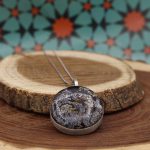 گردنبند شجر زنانه نقره دست ساز طرح تلما + حرز امام جواد (ع) + تربت امام حسین (ع) - Image 3