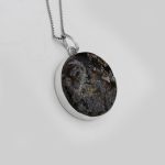 گردنبند شجر زنانه نقره دست ساز طرح تلما + حرز امام جواد (ع) + تربت امام حسین (ع) - Image 2