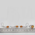 نیم ست عقیق سرخ یمنی نقره زنانه طرح منیژه - Image 5