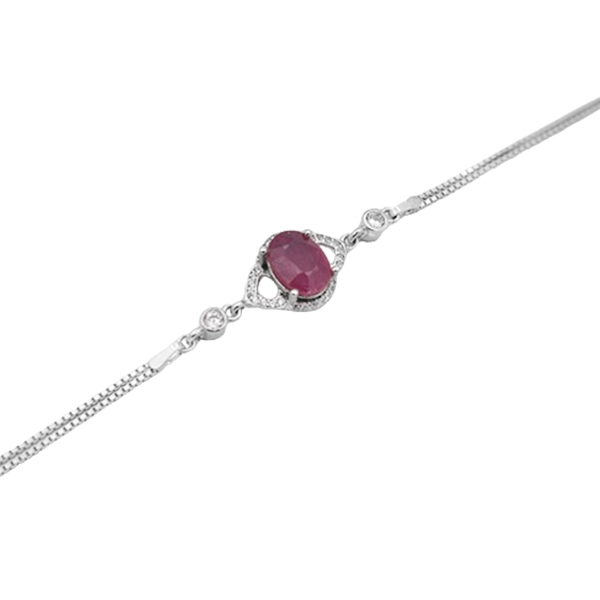 7-4-060red-ruby-khorshid-bracelet (1) بهترین دستبند یاقوت سرخ نفیس