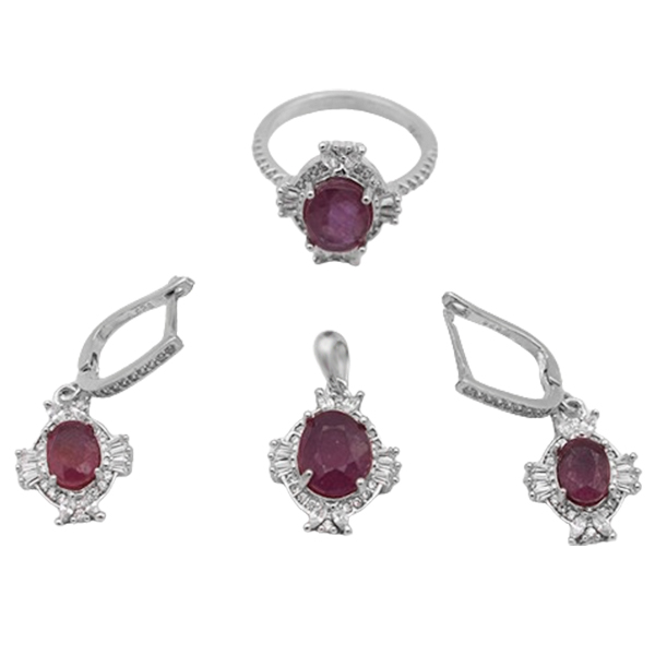 7-7-058red-ruby-elsa-woman-set (1) مدل نیم ست یاقوت سرخ دخترانه شیک