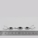 نیم ست یاقوت کبود الماس تراش نقره زنانه طرح گلنوش - Image 4