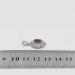 گردنبند الکساندریت الماس تراش نقره زنانه طرح مهرانگیز - Image 4