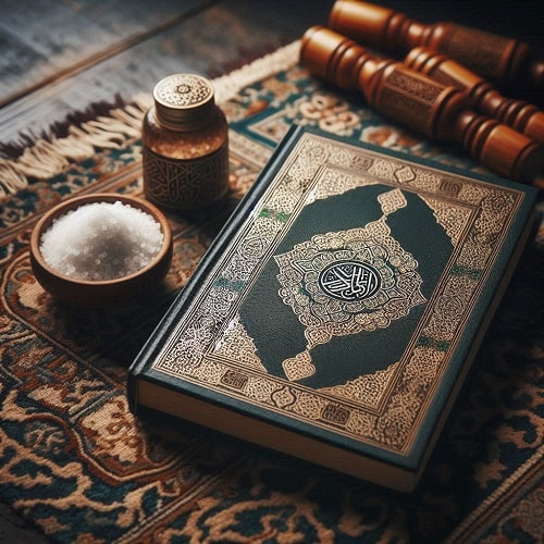 رفع چشم زخم و سنگینی دعا با نمک در روایات