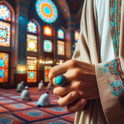 properties-turquoise-stone-islam خواص سنگ فیروزه در اسلام، روایات و در نماز از زبان معصومین 