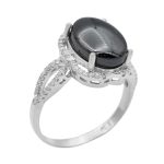 انگشتر حدید صینی نقره زنانه طرح پروانه + حکاکی