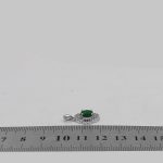 گردنبند یشم نقره زنانه طرح هانده - Image 4